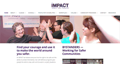 Desktop Screenshot of impactboston.com